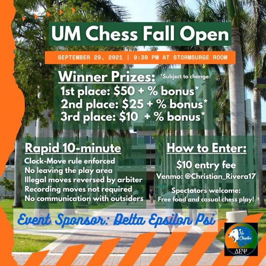 UM Chess Fall Open
